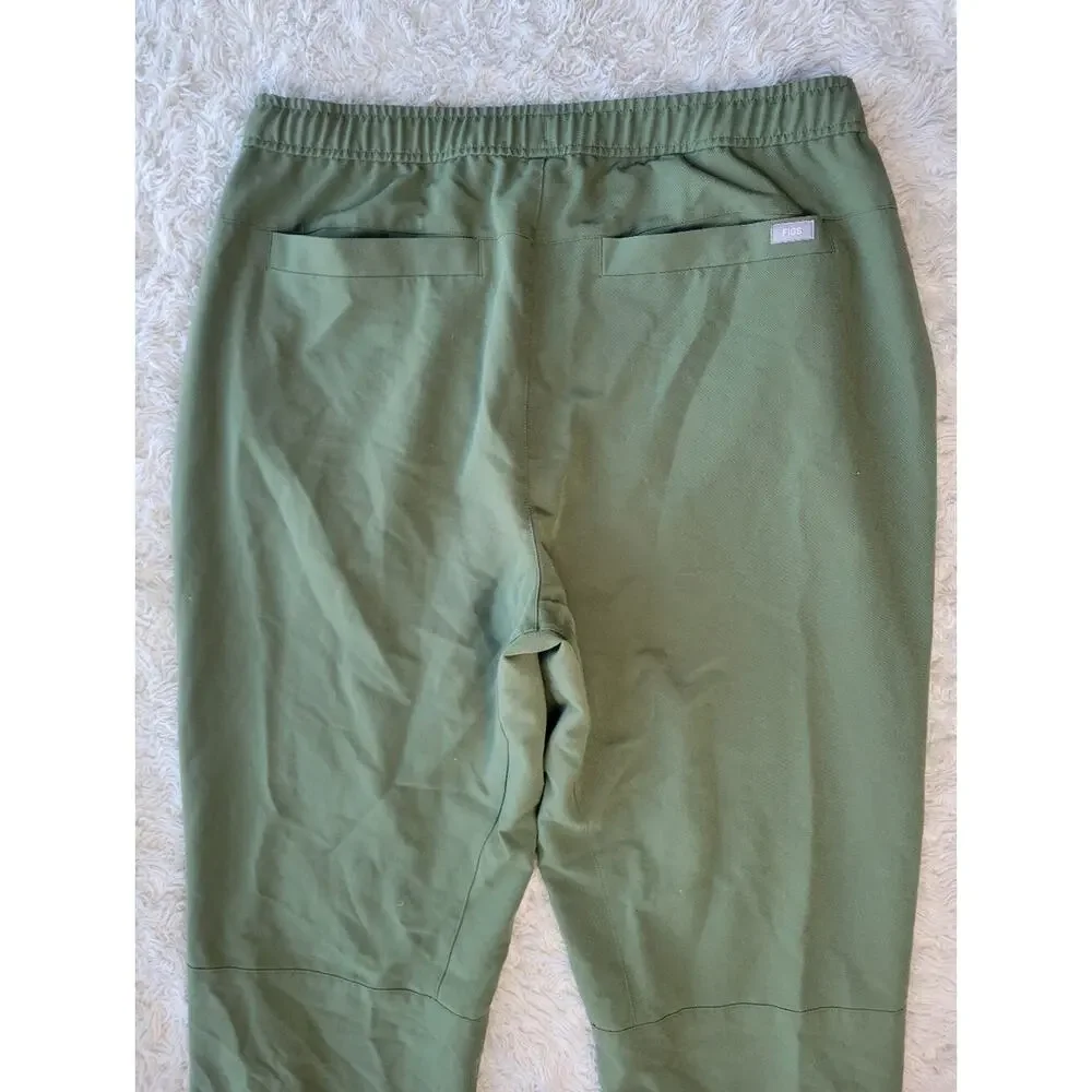 Figs Men’s Tansen Jogger Scrub Pants Dark Olive Size XL Tall